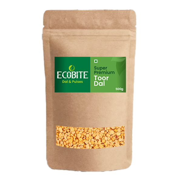 Ecobite Super Premium Toor (Arhar) Dal 500 gm