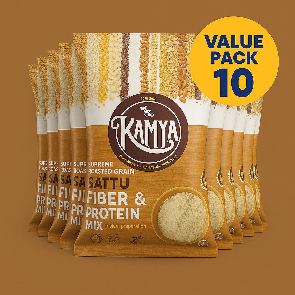 Kamya Supreme Mixed Grain Sattu 5kg (Super Saver)