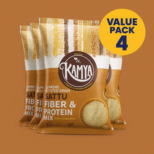 Kamya Supreme Mixed Grain Sattu 500g (Value Pack)