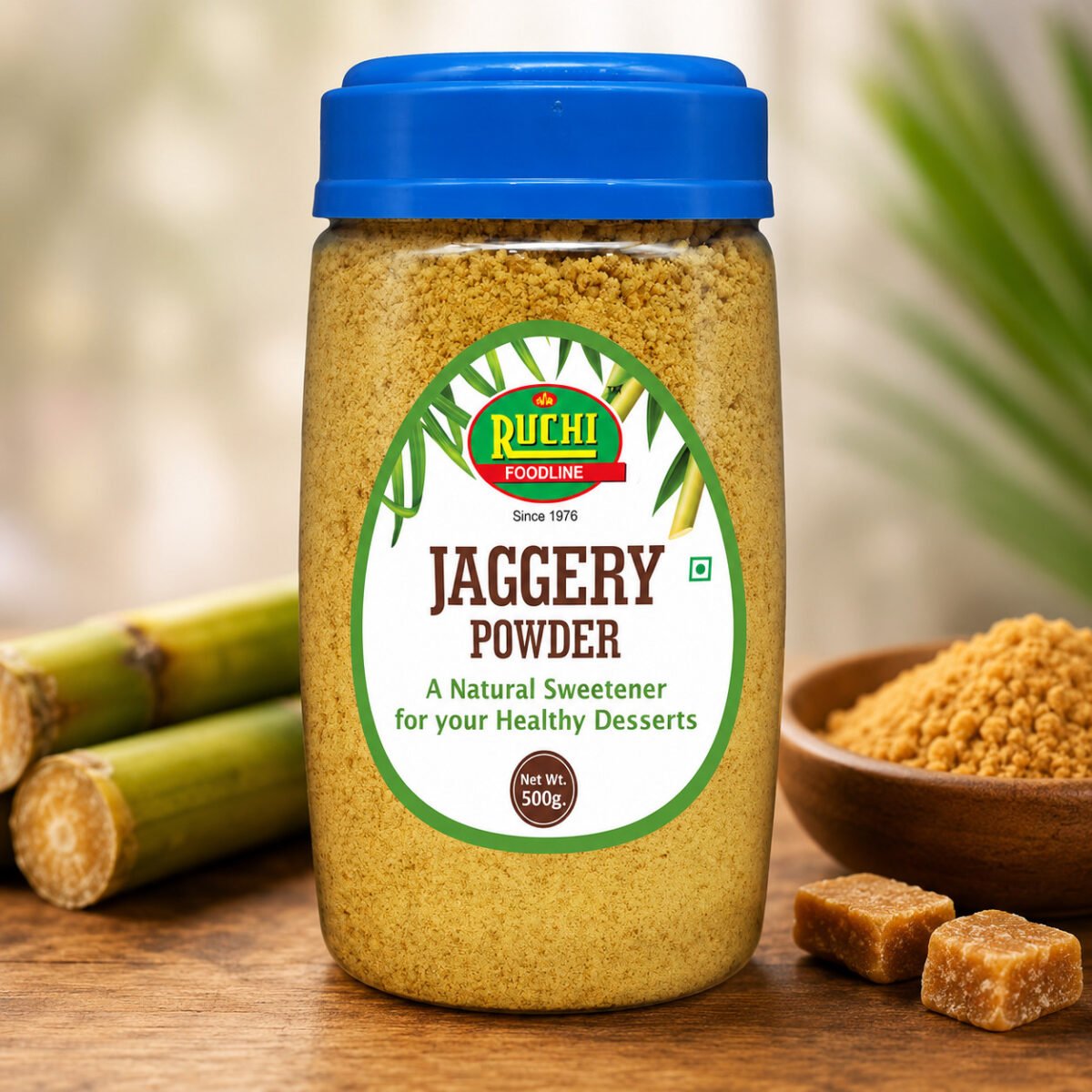 Ruchi Jaggery Powder Jar 500g